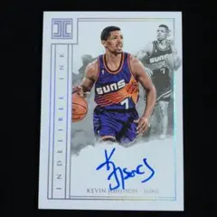 Kevin Johnson Impeccable /49 Auto サイン 直筆