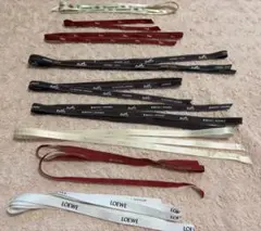 ブランドリボンセット（Dior, Hermès, Rosémonde）