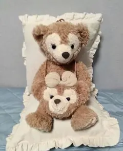 シェリーメイ ポシェット/コインケース 2way ダッフィーぬいぐるみ2個セット