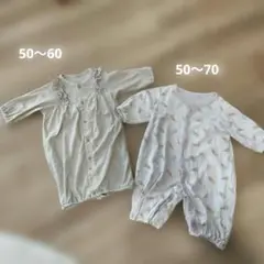 フリル　アイスクリーム　ロンパース　 2点セット