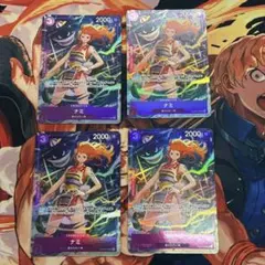［M&N様専用　ナミ　プロモ　パラレル プレミアムカードコレクション　4枚 3