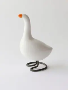 JehnCeramics 陶器　置物　白鳥　インテリア