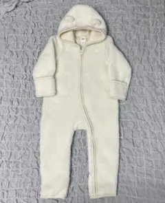 GAP くまみみ ボア フリースカバーオール 90