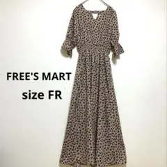 FREE'S MART フリーズマートロング 원피스 ヴィンテージ 花柄 半袖