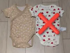 UNIQLO ベビー肌着 半袖ロンパース 70サイズ 2枚セット リサラーソン