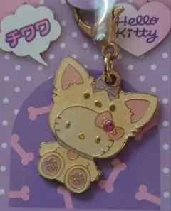 Sanrio Hello Kitty チワワ マスコットチャーム　ハローキティのサムネイル