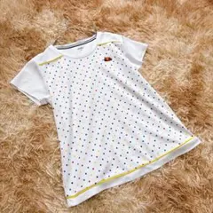 エレッセ テニスウェア レディース M 半袖 ドット柄 水玉 ゴールドウイン