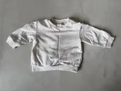 トレーナー 4-6M グレー ブラウン 2色セット