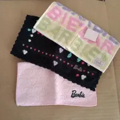 Barbie タオルハンカチ 3枚セットのサムネイル