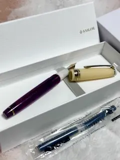 ☆限定 新品未使用 セーラー万年筆 アフタヌーンティー スコーン ニブM 中字☆ 未使用】セーラー 万年筆 世界のティータイム アフタヌーンティー