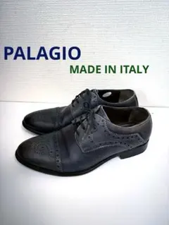 イタリア製 PALAGIOパラジオ メダリオン ストレートチップ ドレスシューズのサムネイル