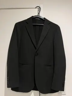 【美品】ORIHICA ジャケット ウォッシャブル&ストレッチ ブラック S