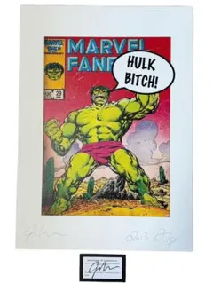 100枚限定 Hulk Marvel Chrome Artist Auto 直筆 - メルカリ