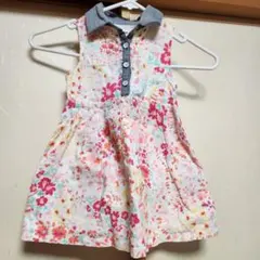 Old Navy 花柄ワンピース 2T(95㎝)のサムネイル