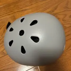 子ども用 自転車ヘルメット グレー Mサイズ