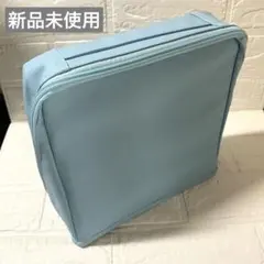 新品⭐️ 化粧ポーチ メイクポーチ 大容量 自立式 旅行 小物入れ スカイブルー