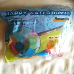 繰り返し使える水風船 Happy Water Bombs 6個入り
