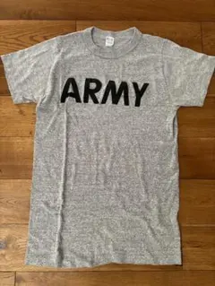 美品80sチャンピオン霜降りトリコタグARMYアーミーM