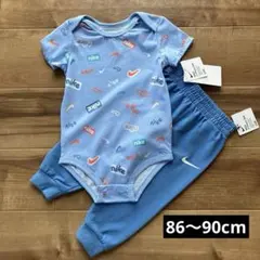 ★新品 ナイキ Nike 86～92ｃｍ　ロンパース・カバーオール セットアップ
