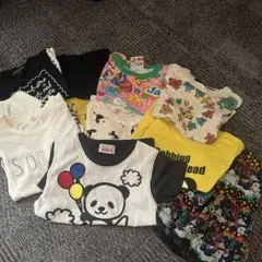 110センチ　Tシャツおまとめ　女の子　グラグラ、crazyゴーゴー　10点