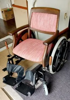 シラカワ　室内用車椅子　木製　飛騨家具のサムネイル