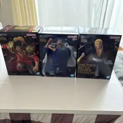 ワンピース バトルレコードコレクション ロジャー レイリー ガープ フィギュア