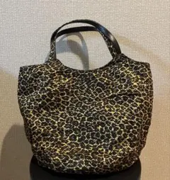 L’AURA ラウラ　ヒョウ柄 トートバッグ