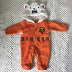 【美品】ONE PIECE／ワンピース　「ベポ」のなりきりベビーロンパース