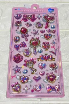 マジカルボンボン ボンボンドロップシール　ピンク　クーリア