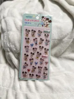 ミッキーマウス Disneyぷくぷくシール 24枚