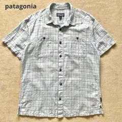 patagonia パタゴニア　半袖シャツ　チェック　バッグステップシャツのサムネイル