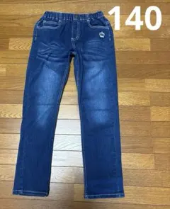 BABYDOLL ジーンズ　ウエスト全ゴム　140のサムネイル