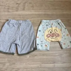半ズボン　ハーフパンツ　90 95 アンパンマン