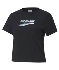【PUMA】新品 グラフィックTシャツ ブラック