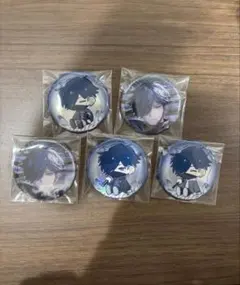 CR VanilLa 缶バッジ 誕生日グッズ コンプリートセット バニラ