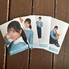 日向坂46 生写真　コンプ　読書コーデ　下田衣珠季