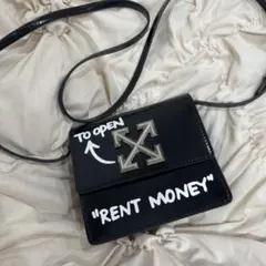 off-white オフホワイト jitney ジットニー シルバー プレート - メルカリ