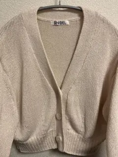 SNIDEL ドルマンニットカーデ　Ivory