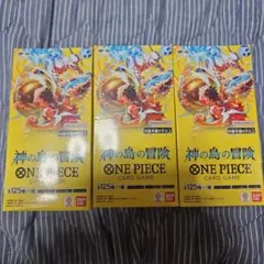 ONE PIECE カードゲーム 神の島の冒険 未開封BOX 2箱 テープ付 - メルカリ