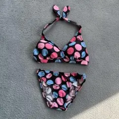 ビキニ　ドット　ピンク　ブルー　ブラック