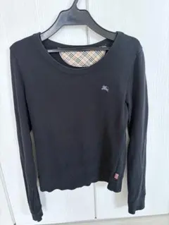Burberry Blue Label 長袖 カットソー ブラック 38のサムネイル