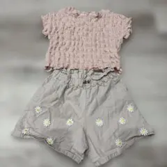 ぽこぽこ半袖 スラスリ ショーパン 120cm