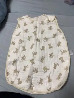 スリーパー クマ柄フリーサイズ コットン製