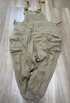 40s/US NAVY/サルベージパンツ/グリーン/アメリカ海軍/オーバーオール