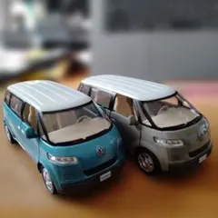 ホットウィール ワーゲンBUZZ改造キャンピングカー牽引～！ローダウン