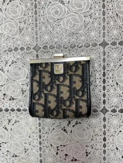 d*7様 ビンテージ　ディオール トロッター柄　コインケース／小銭入れ