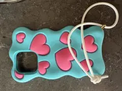 ハートデザイン シリコンiPhoneケース