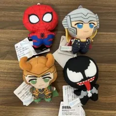 MARVEL ゆるど～る マスコット 4種セットのサムネイル