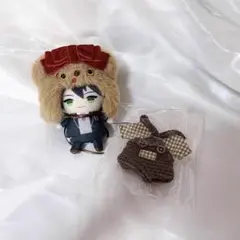 ハル様専用)ぬい服 シンプルパーカー被れないタイプ2点 - メルカリ