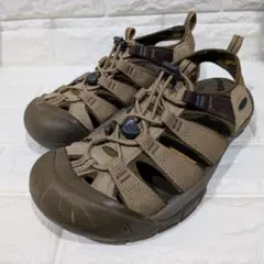 新品】KEEN ストラップサンダル シーニック エイチツー ベージュ 23.0